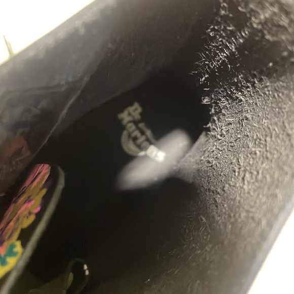 DR MARTENS 1460 Vintage Floral Leather Boots - Picture 8 of 11